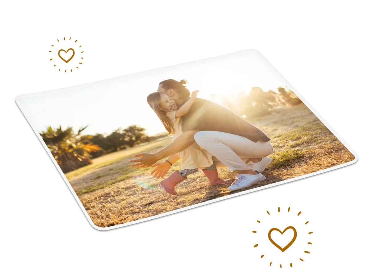 Tischset mit Foto