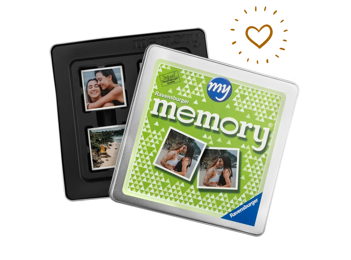 Ravensburger My memory mit Urlaubsfotos auf den Memory-Karten